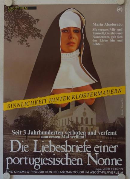 Love Letters of a Portuguese Nun original release german movie poster